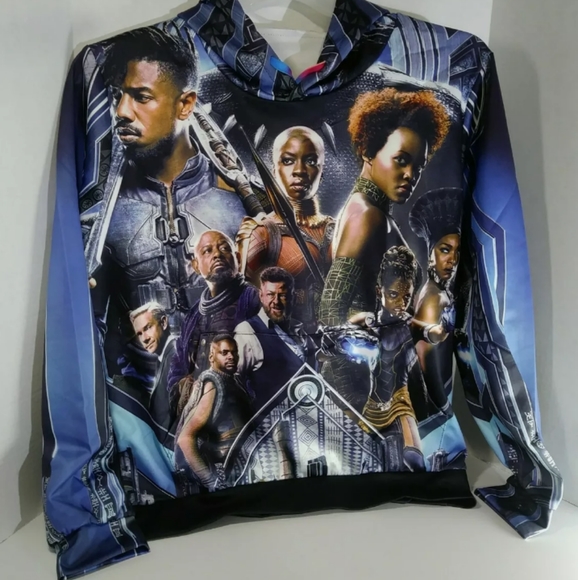 Cosplay Men's/Women's Size Small Multicolored 3D Graphic Hoodie Sweatshirt - Picture 3 of 10